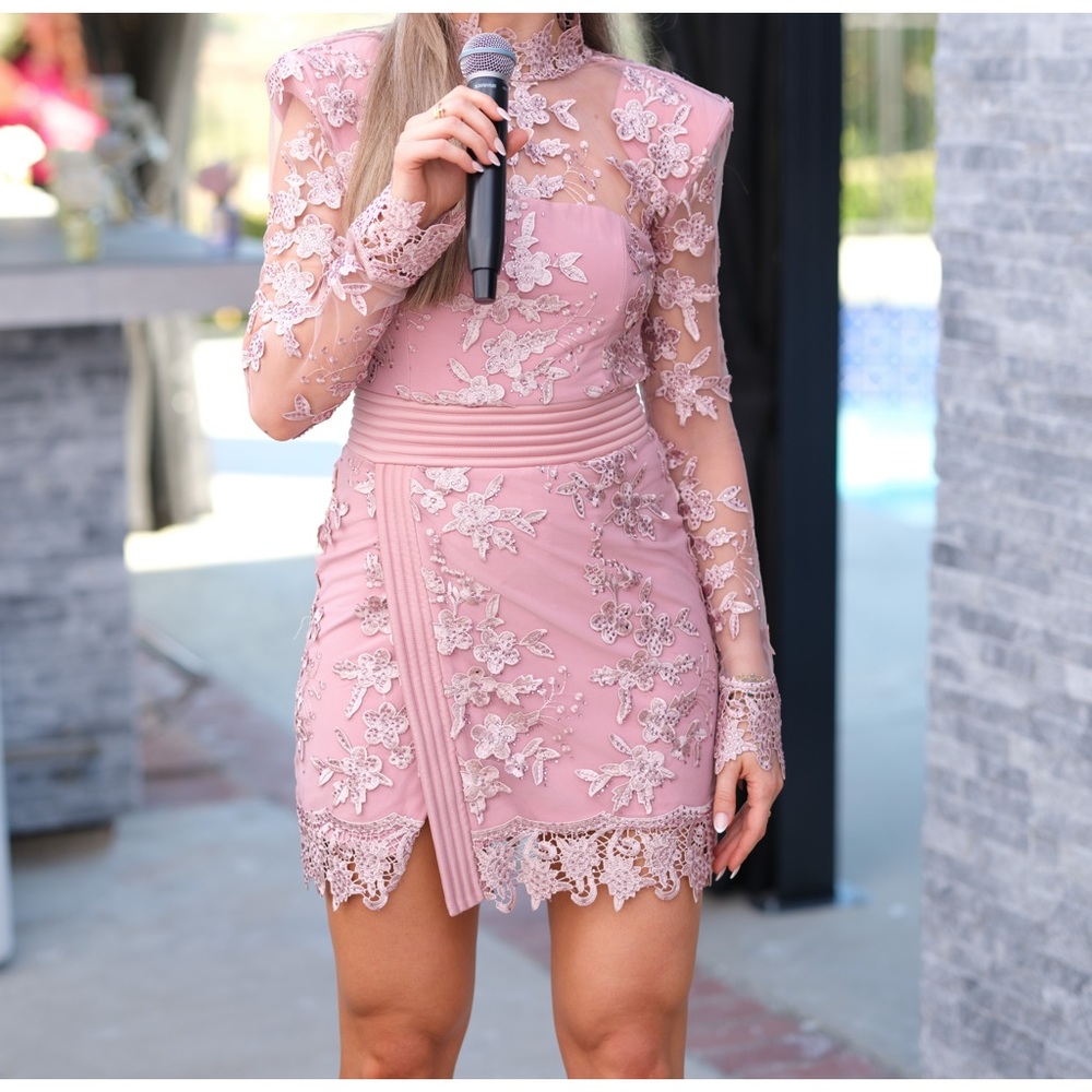 Zhivago Dress in blush size 6